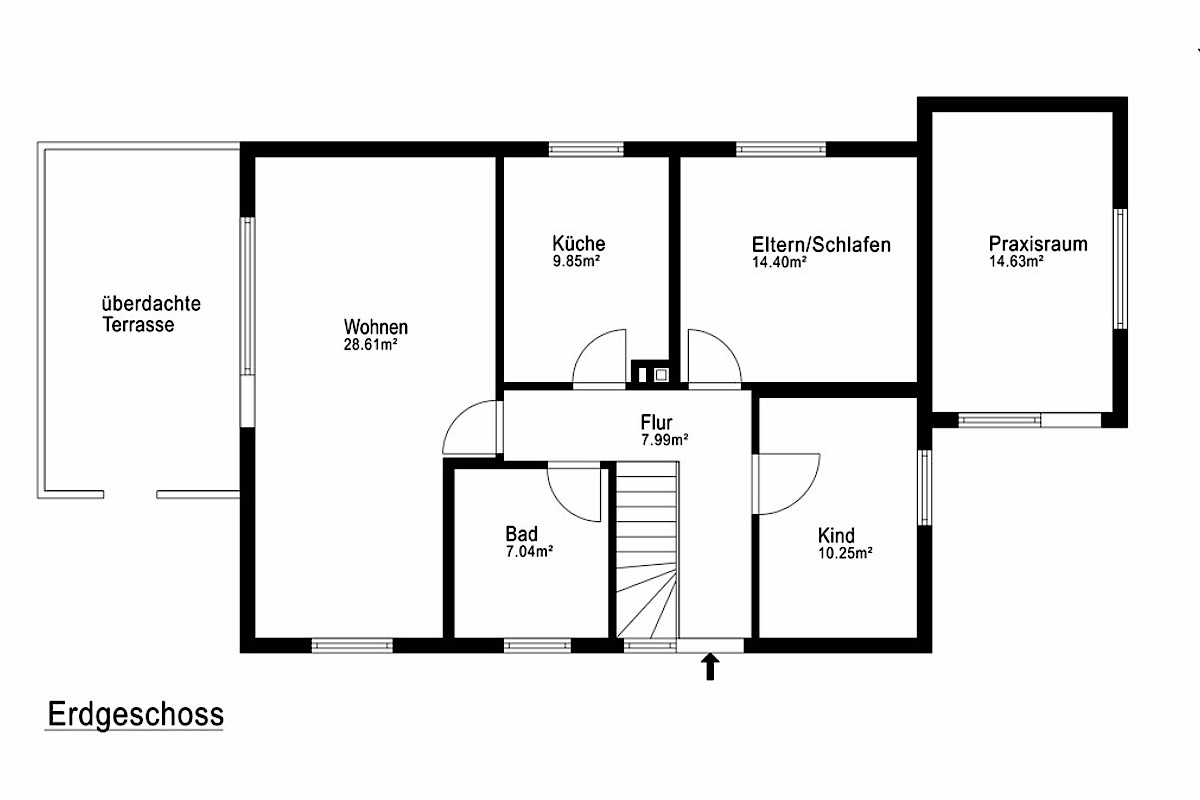 Haus Kauf 24623 Großenaspe Grundriss Erdgeschoss