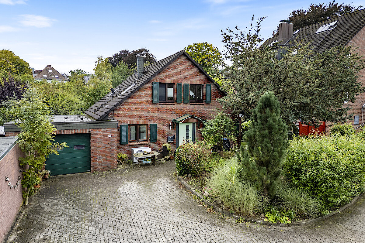 Haus Kauf 21521 Hamburg Frontansicht
