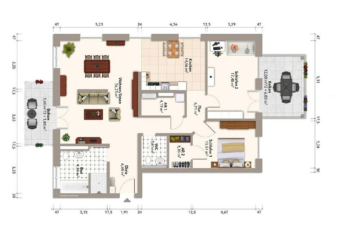 Wohnung Kauf 24376 Kappeln , Schlei Grundriss