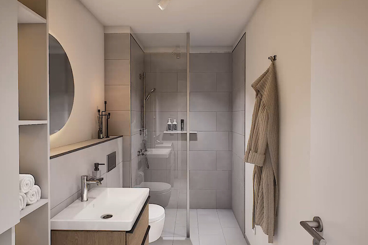 Wohnung Kauf 20537 Hamburg Muster-Badezimmer