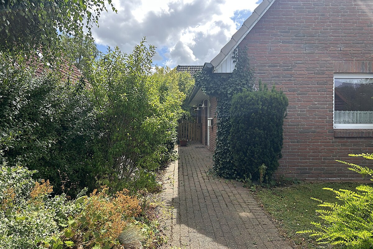Haus Kauf 24976 Handewitt Zuwegung Hauseingang