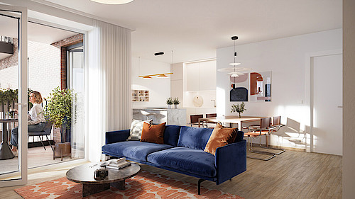 Wohnung Kauf 22525 HamburgWohnbeispiel