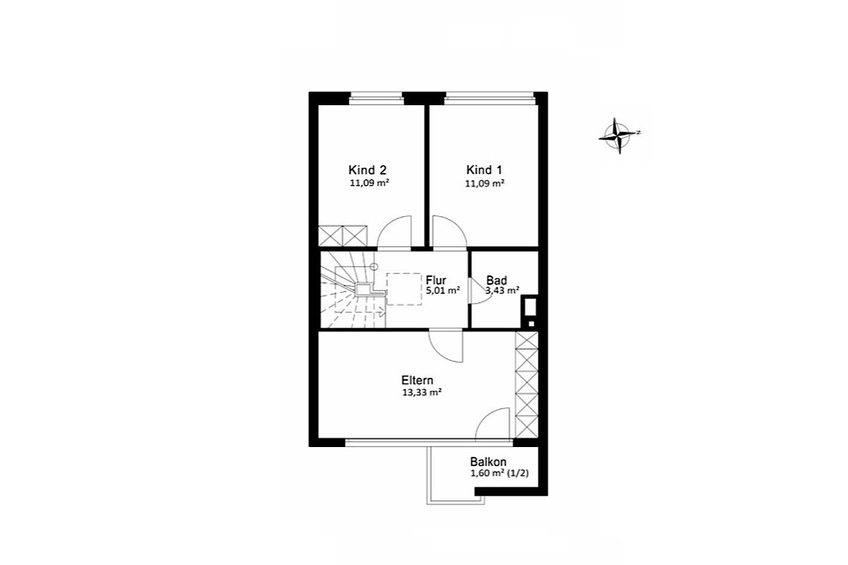 Haus Kauf 21149 Hamburg Obergeschoss