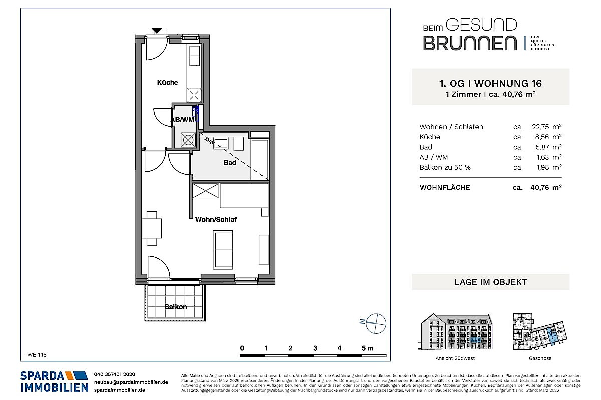 Wohnung Kauf 20537 Hamburg Wohnung 16