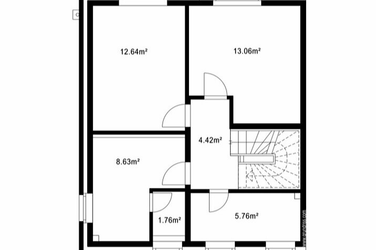 Haus Kauf 24576 Bad Bramstedt Grundriss Obergeschoss