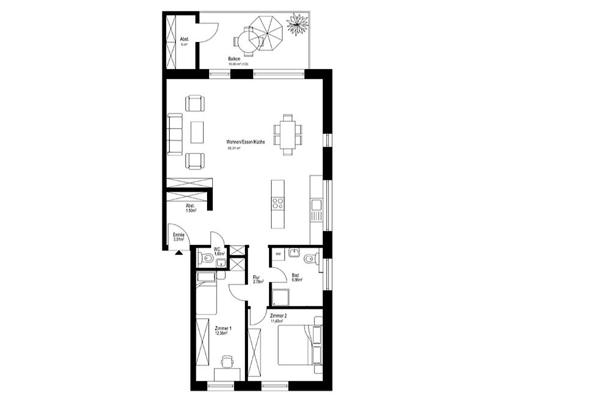 Wohnung Kauf 21217 Seevetal (Meckelfeld) Grundriss