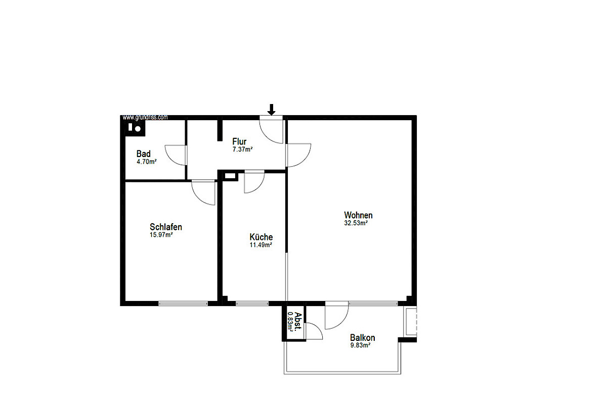 Wohnung Kauf 22041 Hamburg Grundriss