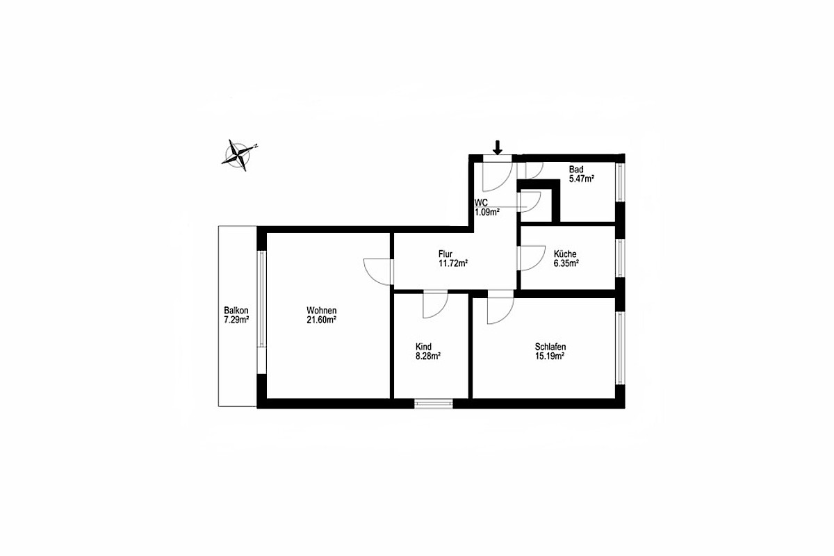 Wohnung Kauf 22559 Hamburg Grundriss 