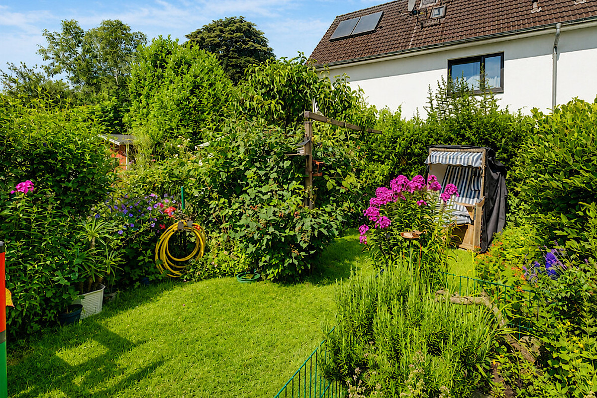Haus Kauf 22523 Hamburg Garten
