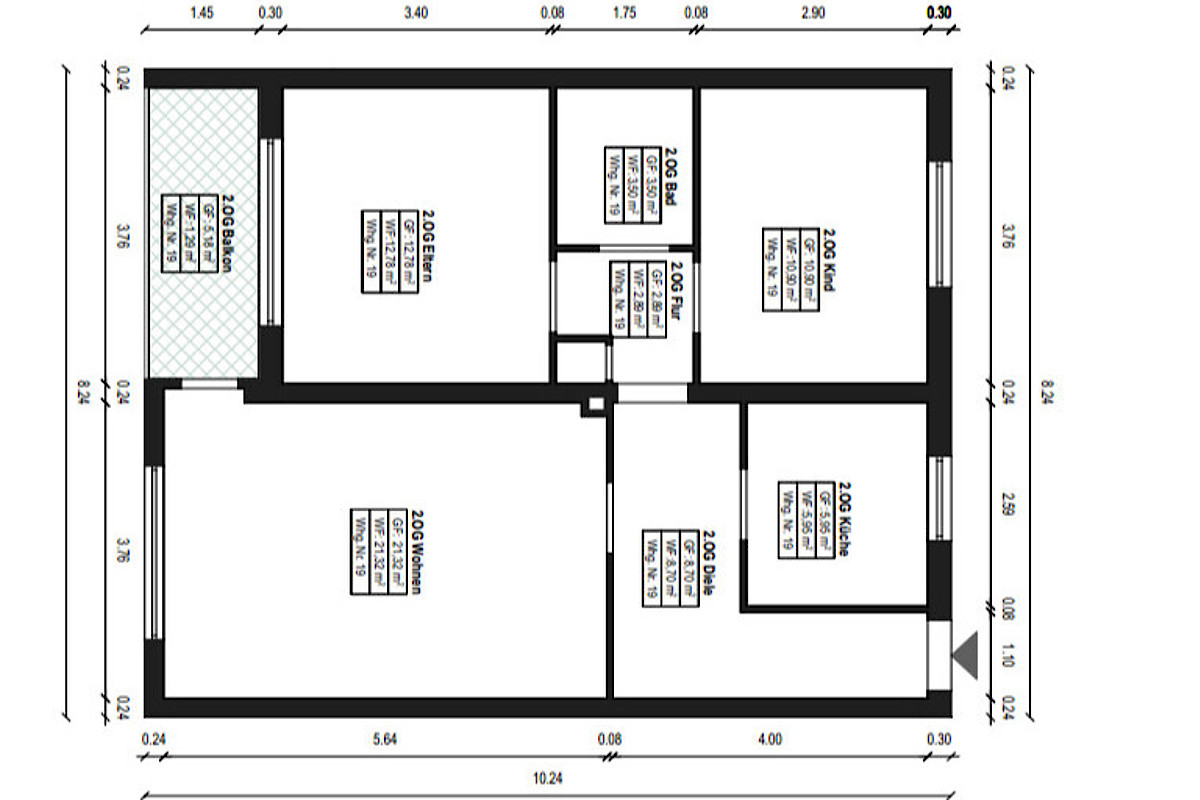 Wohnung Kauf 23611 Bad Schwartau Grundriss