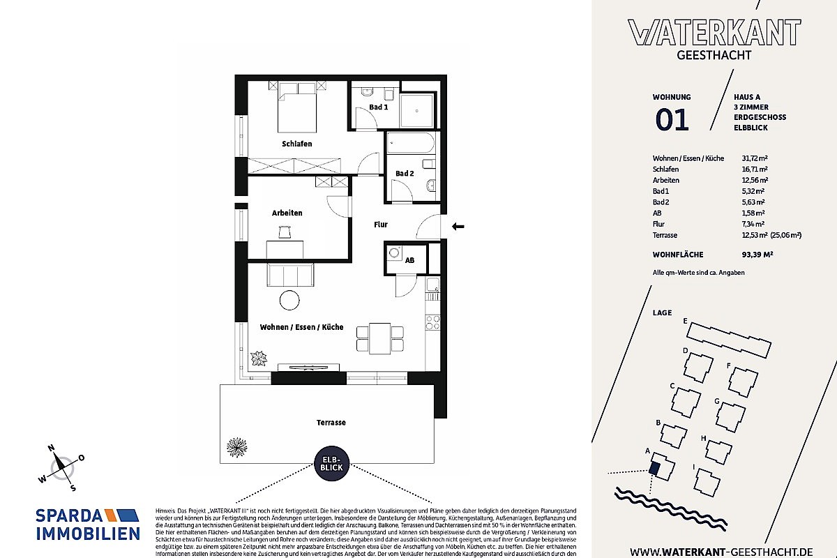 Wohnung Kauf 21502 Geesthacht Grundriss Wohnung 1