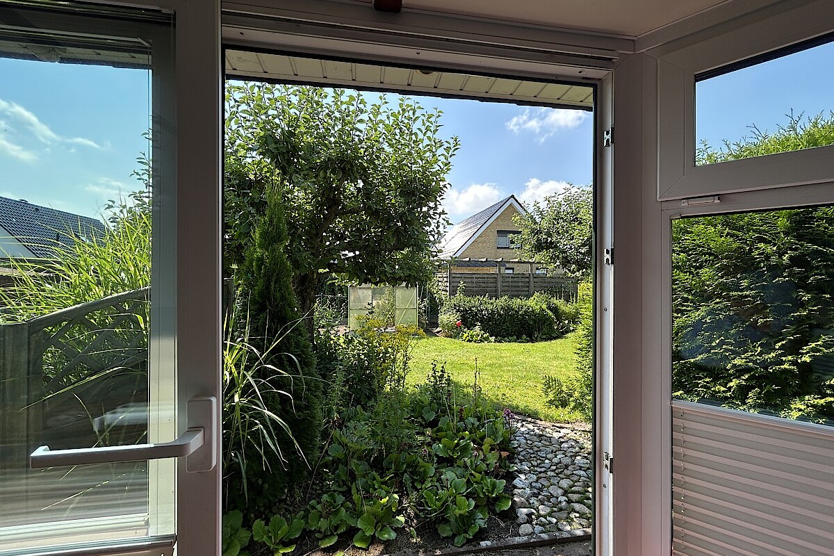 Haus Kauf 24850 Schuby bei Schleswig Wintergarten zum Garten
